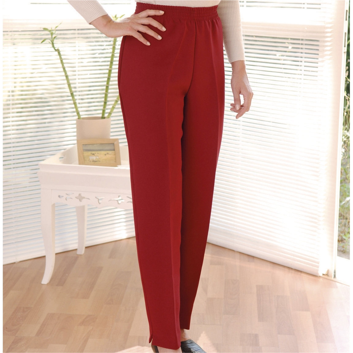 Pantalon Femme QUEEN OF DARKNESS Noir Classique - Taille XL Hiver