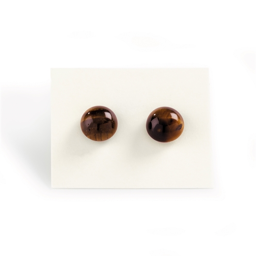 Boucles d'oreilles pierre naturelle: plusieurs coloris au choix