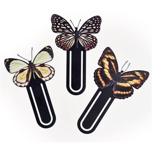 3 marque-pages papillon