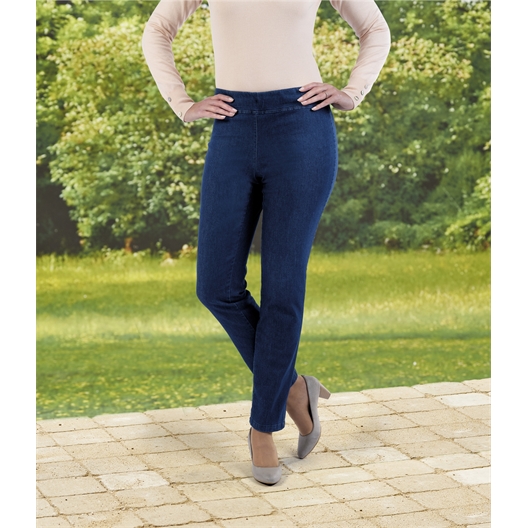 Jupe ou pantalon effet jean