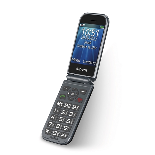 Téléphone mobile à clapet 4G