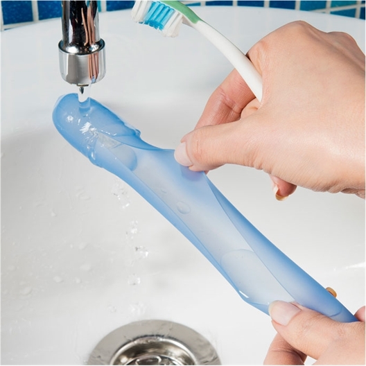 Lot de 2 protège-brosses à dents silicone