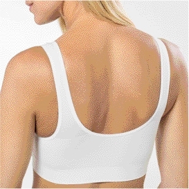 Lot de 2 soutiens-gorge confort zippés