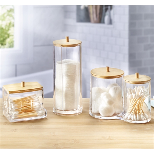 Distributeur Alpina cotons-tiges ou disques démaquillant