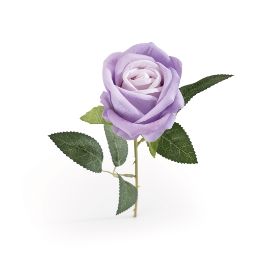 Rose artificielle Parme