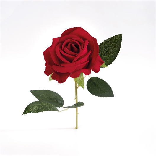 Rose artificielle Parme