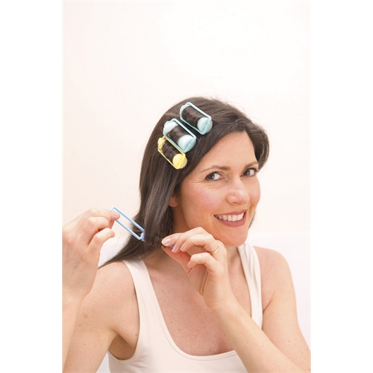 Lot de 32 bigoudis "bonne nuit"