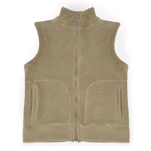 Ourdort Gilet Polaire Sans Manche Femme Teddy - Veste Chaude Longue Avec Poches Pour Automne Hiver