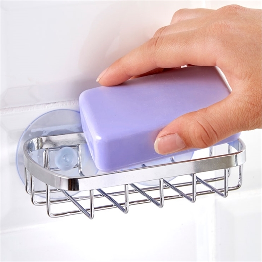 Lot de 2 porte-savons à ventouse