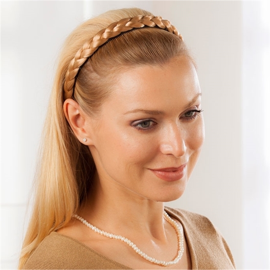 Serre-tête Natte, 4 coloris