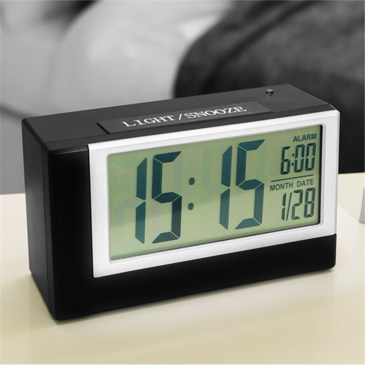 Réveil radio piloté affichage heure / réveil