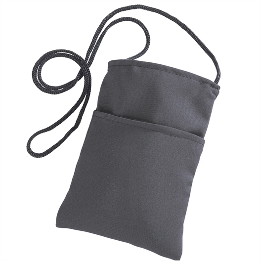 Pochette tour de cou unie