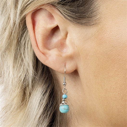 Lot De 3 Paires De Boucles D'oreilles Fantaisie Avec Pierres Synthétiques - Métal Argenté Sans Nickel - Neuf