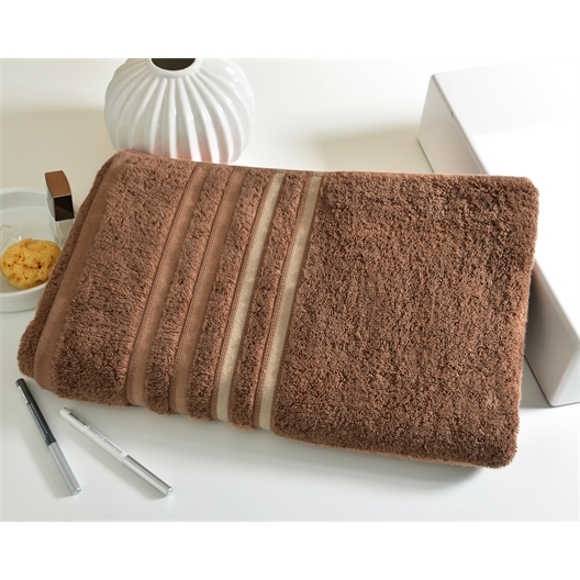 Serviette de toilette 50x100cm ou 70x140cm: divers coloris