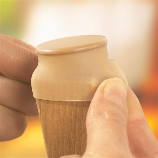 Embout pieds de chaise en silicone par 8