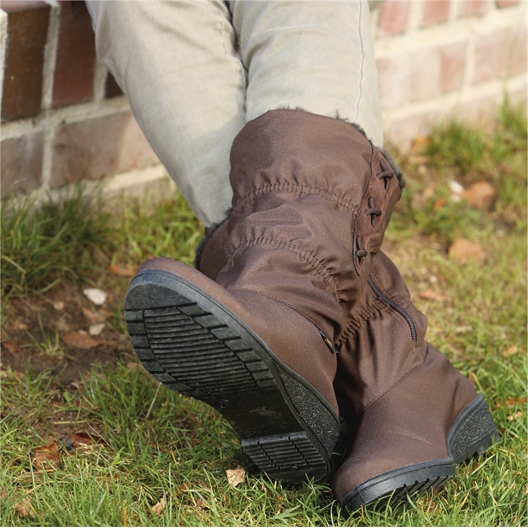 Bottes Lucie : marron ou noir