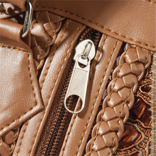 Sac patchwork cuir