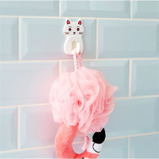 Lot de 9 crochets chat auto-adhésifs