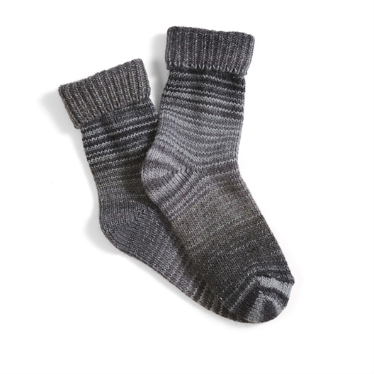 Chaussettes d'intérieur laine Violet ou Gris