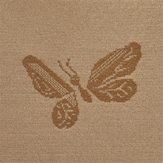 2 paires de mi-bas contention papillons