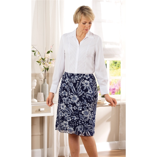 Top / Jupe ou Ensemble dentelle fleurie