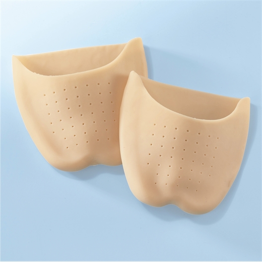 Paire de protège-pied chair