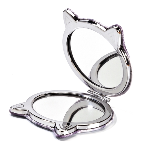 Miroir de poche Chat roux