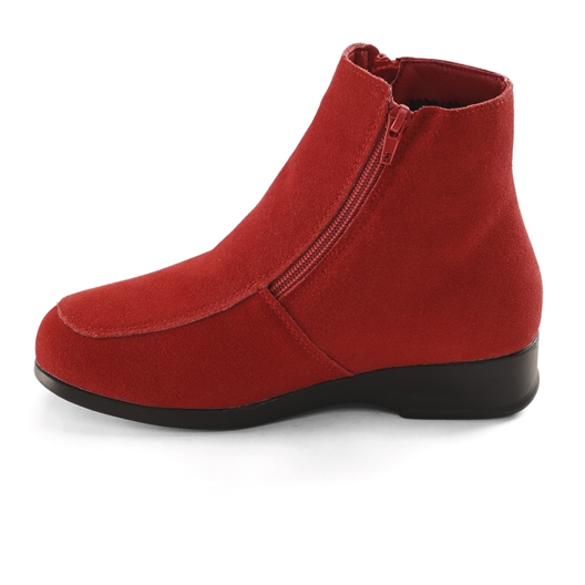 Bottines Louise Pédilège : Rouge, Noir ou Beige