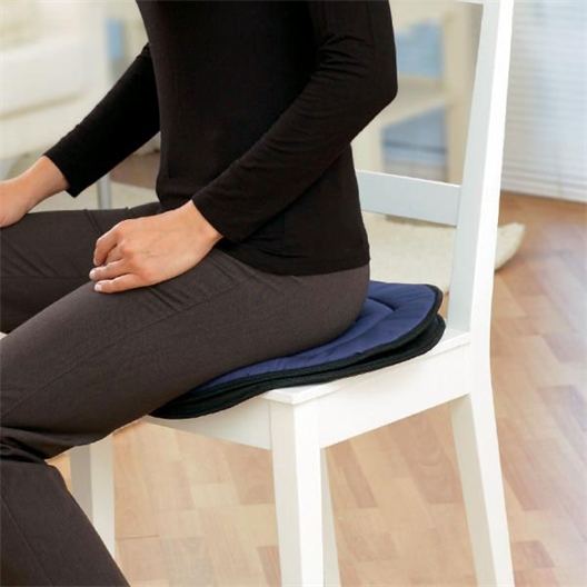Assise rotative souple