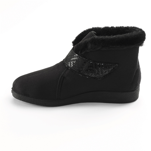 Bottines fourrées Bella Noir taille 36 Confort Vie