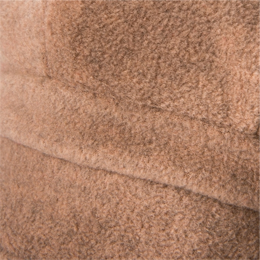 Chapeau polaire double épaisseur : Beige ou Rouge