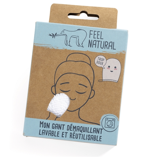 Gant démaquillant lavable