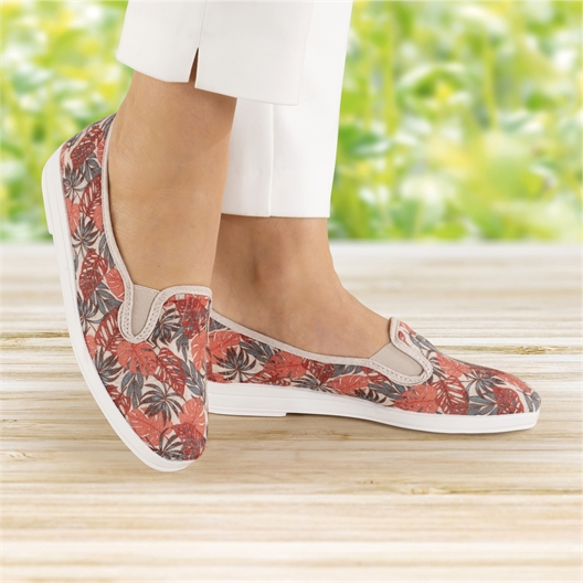Chaussons élastiqués Coco Imprimé taille 36 Confort Vie