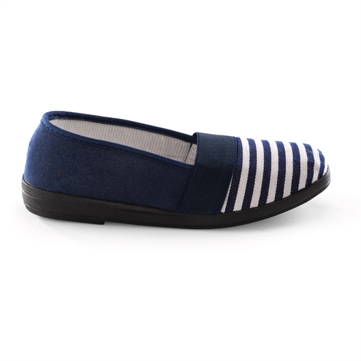 Ballerines élastiquées Cobal marine