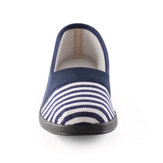 Ballerines élastiquées Cobal marine