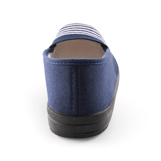 Ballerines élastiquées Cobal marine