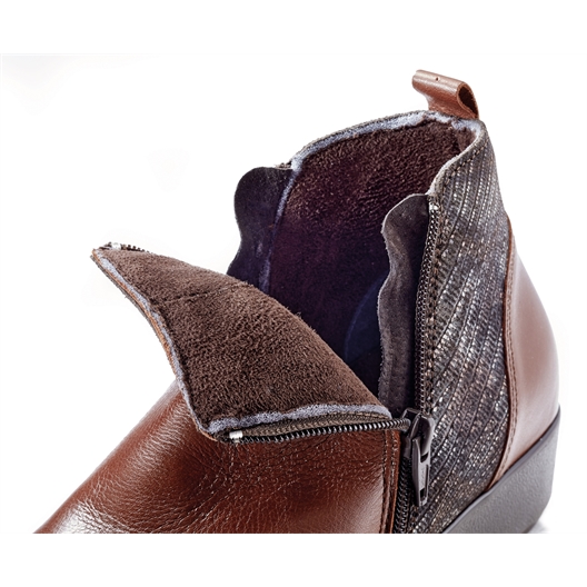 Bottines Steffi marron