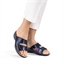 Mules hallux Héléa bleu