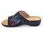 Mules hallux Héléa bleu