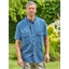 Chemise jean manches courtes