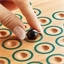 Solitaire bois vintage