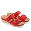 Mules détails Fleurs Mala Marine - taille 36