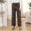 Pantalon fluide Noir/blanc - taille L/M