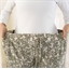 Pantalon fluide Noir/blanc - taille L/M