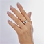 Bague ajustée magnétique Coloris doré