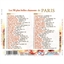 Les 50 plus belles chansons de Paris : 2 CD