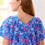 Robe poches plaquées coton Imprimée - taille M
