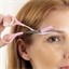 Ciseaux peigne à sourcils