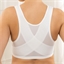 Soutien-gorge dentelle ouverture devant chair ou blanc