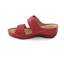 Mules ajourées Mahée Rouge - taille 38